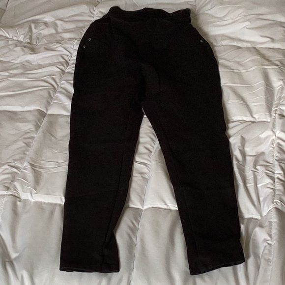 Maternity A Pea  in the Pod Size Medium Black Pants - Picture 1 of 5